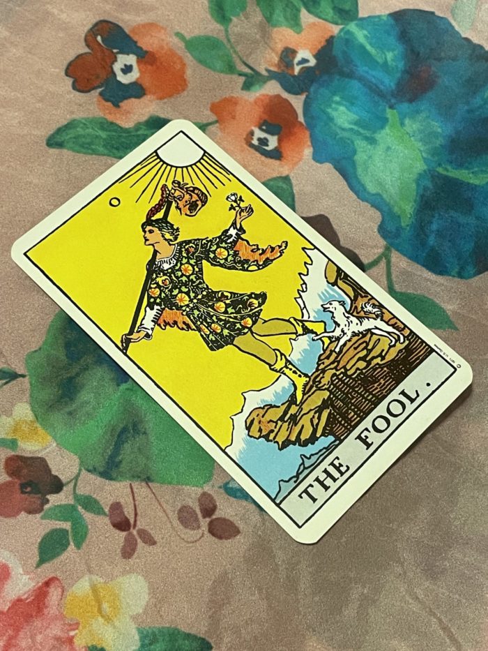 The Fool Card - Rider-Waite Tarot Deck